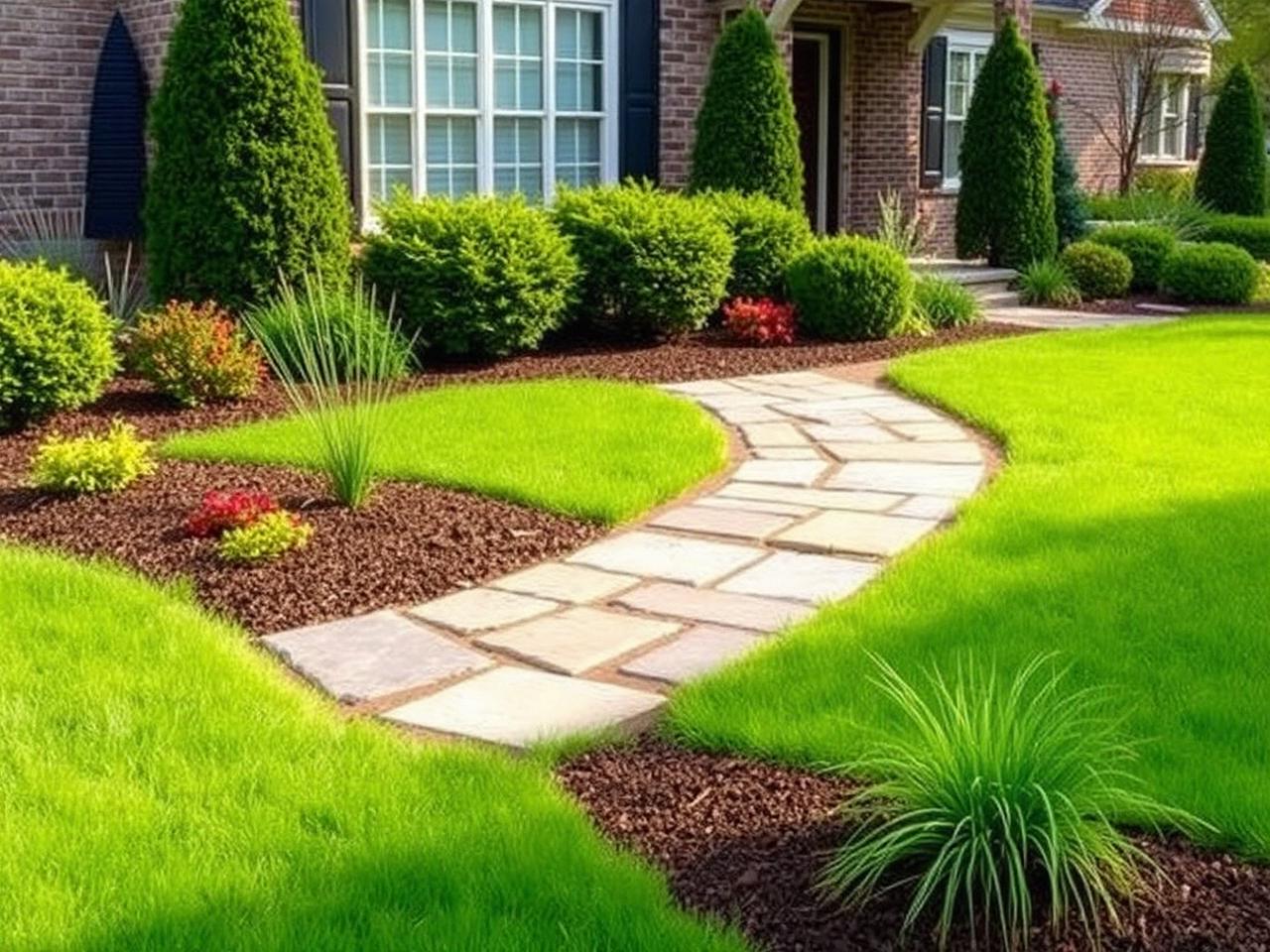 Front Yard Refresh — Landscaping by Robertson Landscapes in Central Virginia